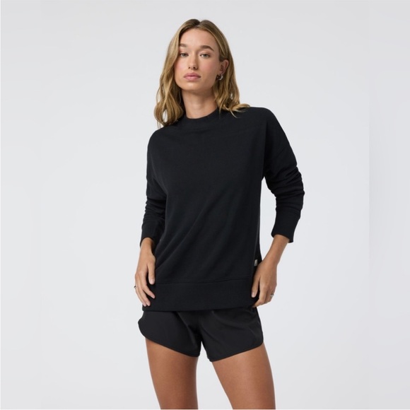 Vuori Sweaters - Vuori Sedona Weekender Crew Black